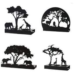 Candle Holders Wrought Iron Black Animal Holder Metal Candlestick Party