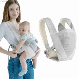 Carriers Slings Backpacks Baby Carrier Sling Wrap Newborn Kangaroo Backpacks Strap Multifunctional Toddler Outdoor Travel Accessories L45