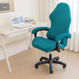 Chair Covers Game Cover Home Decoration Armchair Office Computer Thickened Elastic Dustproof Seat Protection Rotating
