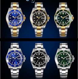 Luxusmenschen Uhren Qualität Keramik Lünette 116610 Männer Edelstahl -Stahlgurt Automatische Mechanische Uhr 2813 Bewegung Armbandwatch SAP6987162