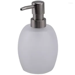 Storage Bottles Bathroom Soap Dispenser Glass Bottle Head Metal Pump Lotion Container Liquid 15 Oz