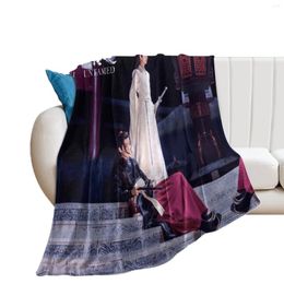 Blankets Travel THE UNTAMED Personajes Principales... - El Conejo En La Woolen Blanket Vintage Resist Pilling Snug Swimming Pools