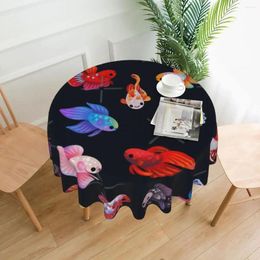 Table Cloth Betta Tablecloth 60in Round 152cm Soft Home Decor Indoor/Outdoor