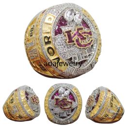 Designer 2019-2023 Super Bowl Championship Ring Luxury 14K Gold Football Champions Rings Diamond Sport Jewelrys For Man Woman