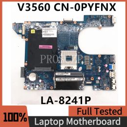 Motherboard CN0PYFNX 0PYFNX PYFNX Mainboard For DELL 3560 V3560 Laptop Motherboard QCL00 LA8241P W/ Intel SLJ8C HM77 100% Full Tested Good