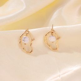 Dangle Earrings TKJ Irregular Pearl Women's Cocktail Valentine's Day Party Jewellery Glamour Birthday Gift