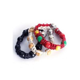 Smoking Pipes Bracelet Pipe Portable Metal Bead Handmade Wristband Men/Women Cool Gifts Knot Rope Gga3345-7 Drop Delivery Home Garde Dhvfl