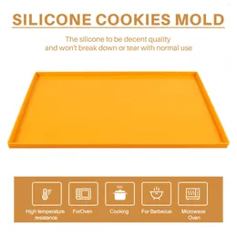 Baking Moulds Swiss Roll Cake Mat Flexible Tray Jelly Pan Silicone Cookies Mould Bakeware