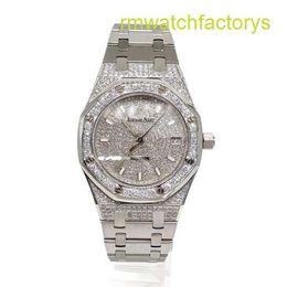 Perfect AP Wristwatch Millennium Series Rear Diamond Studded Starry Automatic Mechanical 36mm Gauge Diameter 14790ST.OO.0789ST.08
