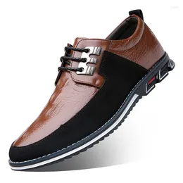 Casual Shoes Leather Men Loafers Classical Mens Moccasins Breathable Black Brown Driving Big Size 38-50 Foot Wear