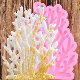 Baking Moulds Coral Silicone Mould Cake Border Fondant Mould DIY Party Decorating Tools Chocolate Gumpaste Cupcake Moulds