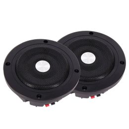Speakers 5.2inch 60W Round Ceiling InWall Home Audio Speakers System Flush Mount Speaker With Amplifier Ceiling Speaker