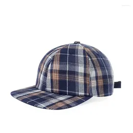 Ball Caps Korea Fashion Striped Adjustable Women's Baseball Cap Summer Fitted