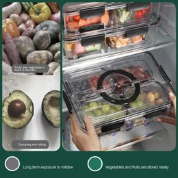 Storage Bottles Dust-proof Food Box Multi-purpose With Buckle Closures Airtight Snack Container For Picnic Travel