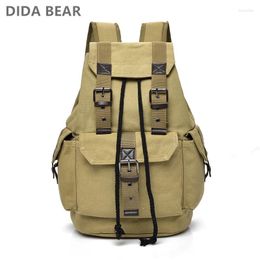 Backpack DIDABEAR Canvas Men Backpacks Large Male Mochilas Feminina Casual Schoolbag For Boys Travel Bag High Quality