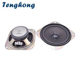 Speakers Tenghong 2pcs 4Ohm 8Ohm 10W Paper Bubble Side Loudspeakers 4 Inch Audio Speaker For Home Theatre DIY Speakers