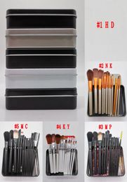 Brand Makeup 12 Pcs Makeup Brush set Foundation Concealer Blush Eyeshadow Lip Brush Cosmetics Makeup Brushes Kit Beauty Tools DHL4760071