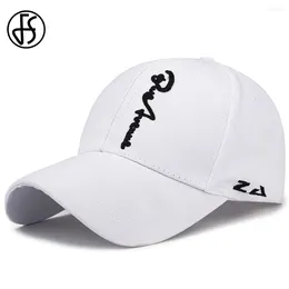 Ball Caps FS 2024 Summer Pink White Baseball For Men Women Brand Face Cap Streetwear Snapback Hip Hop Trucker Hats Bone Masculino