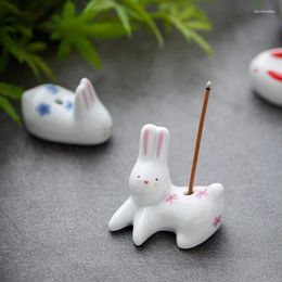 Candle Holders Kitten Thread Incense Rack Insert Wholesale Ceramic Cute Decoration Creative Home