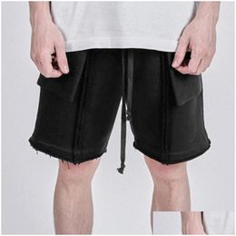 Men'S Shorts Mens Casual Skin-Friendly Knee-Length Trendy Men Sport Basketball Drop Delivery Apparel Clothing Dhdig