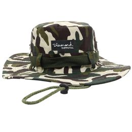 New Camouflage Basin Outdoor Jungle Mountaineering Fisherman Trendy Casual Sunshade Cap Men's Fishing Hat