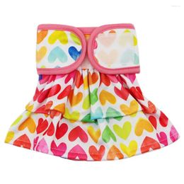 Dog Apparel Diapers For Dogs Pet Sanitary Pant Fastener Tape Puppy Shorts Diaper Cloth Costume Physiological Pants