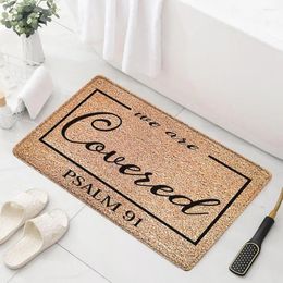 Carpets Letter Print Door Mat Stylish Anti-slip Soft Thick Carpet Pad For Home Kitchen Bedroom Room Exquisite Workmanship Rug