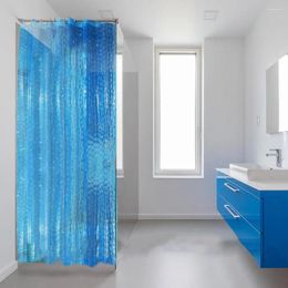 Shower Curtains Durable Curtain With Three-dimensional Visual Effect Waterproof Easy To For Dormitories