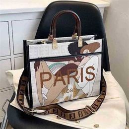 Designer womens handbag Factory direct sale Design sense tote bag zipper Single Shoulder Bag