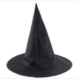 Party Supplies WZCX 2024 Fashion Solid Colour Personality Pointed Cap Cosplay Unisex Wizard Hat Halloween