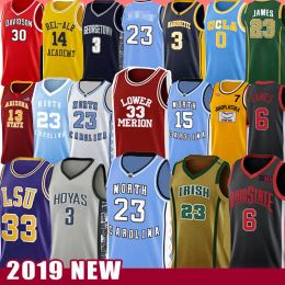 21 Vince Carter 23 Michael College Basketball Jersey Allen NCAA Iverson State University Toni Russell Kukoc Westbrook Dwyane James Wade Harden Curry