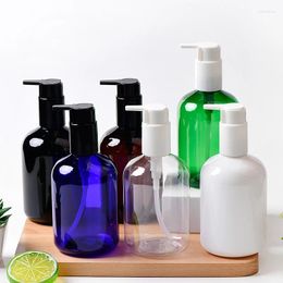 Storage Bottles 20pcs 300ml Empty PET Plastic Bottle Cosmetic Packaging Press Pump 10oz Shampoo Body Wash