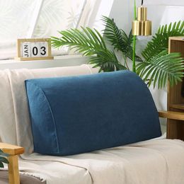 Pillow Hard Sponge Large Triangle Cushions Single Double Three People Combination Living Room Princess Sofa Pillows Washable