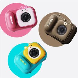 Mini Children Toy Camera Portable Tripod Micro Outdoor Camping Selfie Pography Props Carmera Birthday Gift for Kids Adult 240327