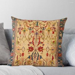 Pillow Heriz Antique Persian Rug Print Throw Home Decor Items Decorative S For Luxury Sofa Christmas Decorations 2024