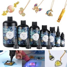 Other Hard Uv Resin Glue Ultraviolet Curing Solar Cure Sunlight Activated Diy Jewellery Making Quick Drying Glue Resin Crystal Clear