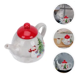 Dinnerware Sets Napkin Holder Ceramics Water Kettle Jug Set Home Cold Coffee Pot Milk Travel Camping