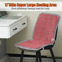Carpets USB Heated Cushion Portable Warmer Sitting Mat Pad Accessory For Bedroom Office Chair Keeping Warm Drop Ship