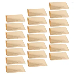 Take Out Containers 100 Pcs Storage Seed Bag Coin Envelopes Brown Saving Kraft Paper Wheat Packaging