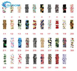 New 42 Colours Floral Bands For Watch 38mm 42mm 40mm 44mm Silicone Fadeless Patterned Printed Replacement Bands for Watch Series 5 8501708