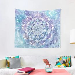 Tapestries FREE YOUR MIND MANDALA In Blue Tapestry Wall Decoration Products