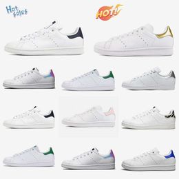 2024 Classic Stan Smith Superstars Running Shoes Men Women Trainers Triple Black White Red Silver Green Pink Navy Blue Sports Designer Shoe Jogging Sneakers P01