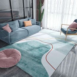 Carpets Modern Minimalist Carpet Living Room Sofa Coffee Table Korean Rugs Office Lounge Long Aesthetic Dywan Do Salonu Home Supplies