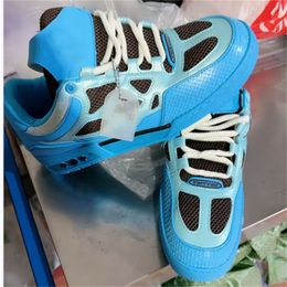 2024 NEW Designer Men Causal Shoes Fashion Woman Leather Lace Up Platform Sole Sneakers lovers White Black mens womens Luxury velvet suede 35-45 m10