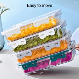 Storage Bottles Bacon Preservation Box Food Grade Timer Container Airtight Resistant Durable Keeper For Refrigerator Organized