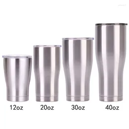 Mugs 304 Stainless Steel Large Cpacity Travel Car Cup Draft Beer Mug Portable Household Vacuum Insulation Bottle Gift For Men