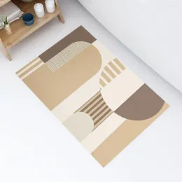 Carpets Bedroom Floor Mat Non-slip Printed For Room Office Cafe Stylish Carpet Sofa Coffee Table Machine Washable