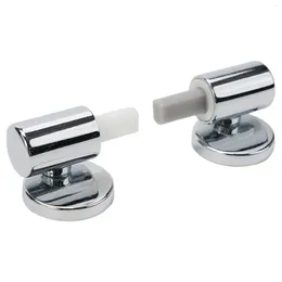 Toilet Seat Covers Fixtures Hinges Set Zinc Alloy Accessories Circular Close Fixing Hinges-Soft Kit Fittings Brand