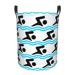 Laundry Bags Favpng Swimming At The Summer Basket Foldable Clothes Hamper For Nursery Kids Toys Storage Bag