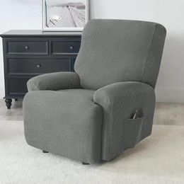 Chair Covers Polar Fleece Washable Removable Split Recliner Cover Slipcovers Single Seat Couch Lazy Armchair Sofa